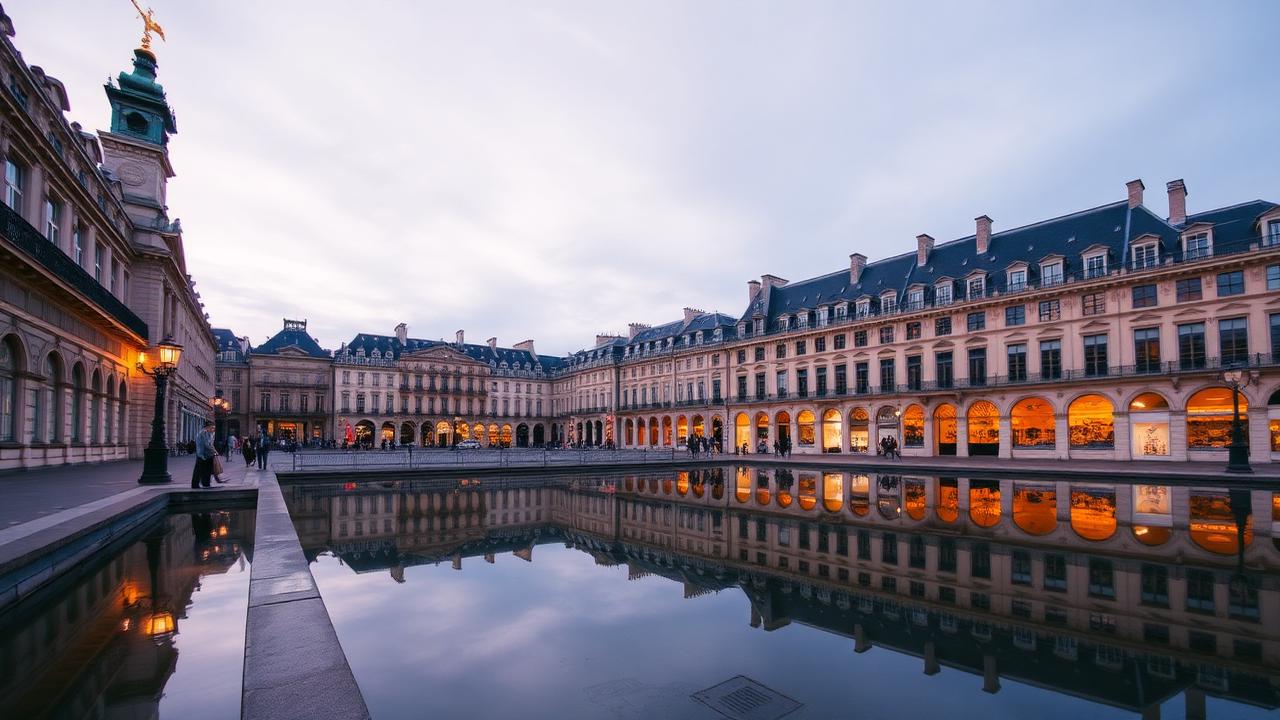 Place de la Bourse et le Miroir d'Eau, Bordeaux